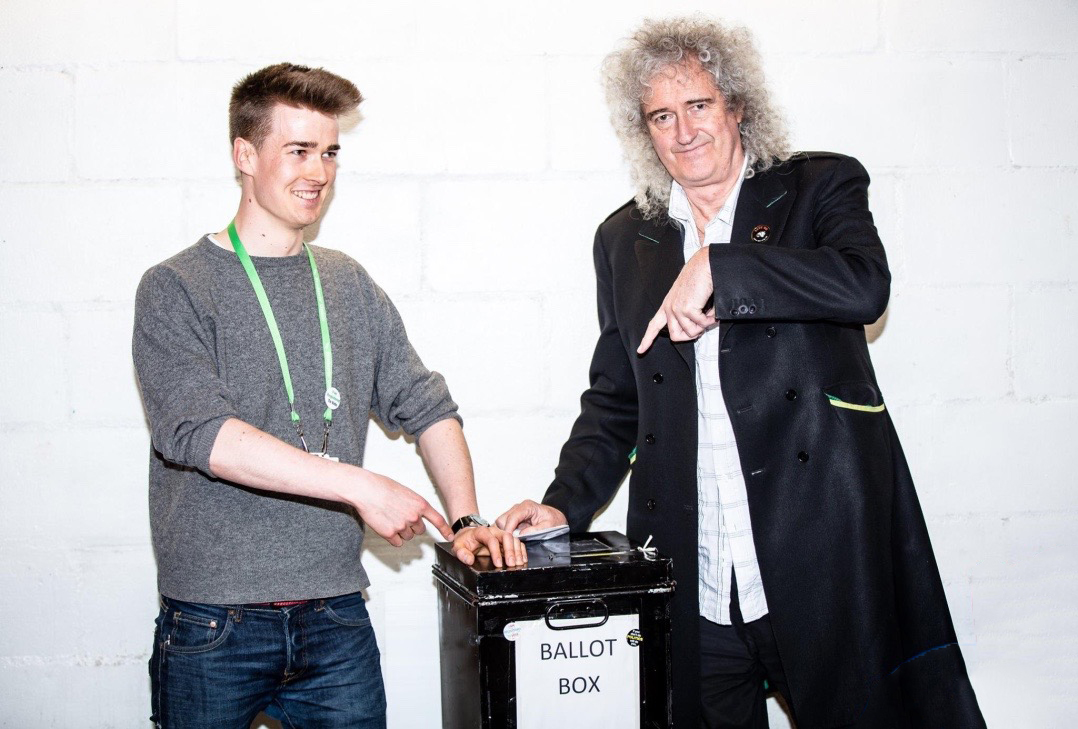 Meeting Brian May